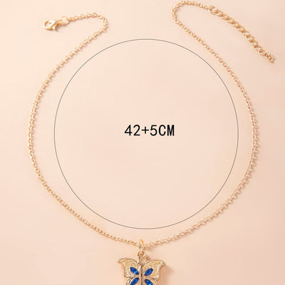Ouverture papillon je t'aime charme collier enchaîné disponible en argent ou en or cadeau incroyable cadeau contemporain amour minimaliste